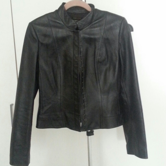 BCBG Leather Jacket