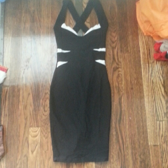 Black club dress
