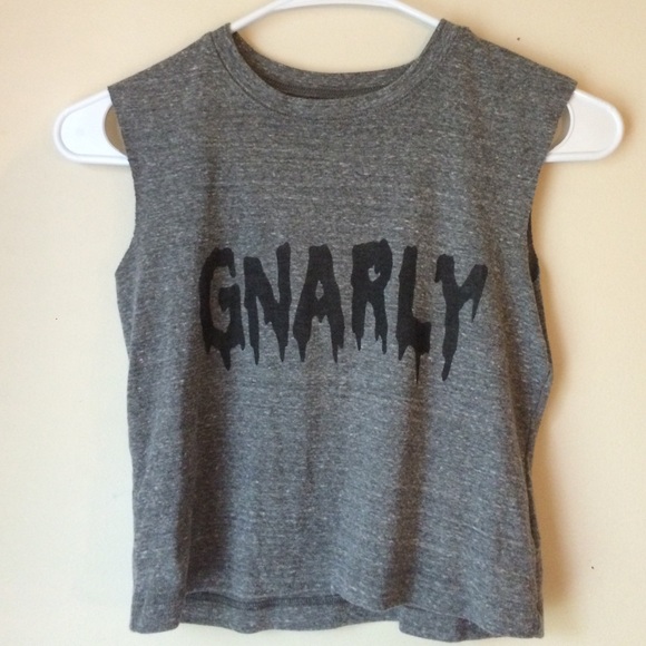 Brandy Melville Cropped Gnarly Tank