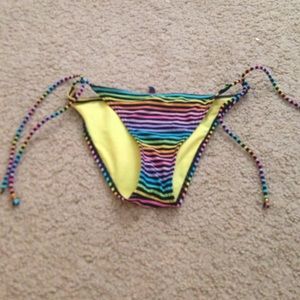 Rainbow swim bottoms