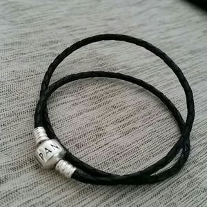 Pandora Double Leather Bracelet