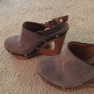 Kors by Michael Kors wooden wedges