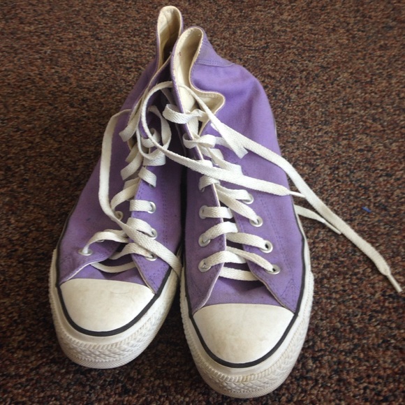 Lavender Converse