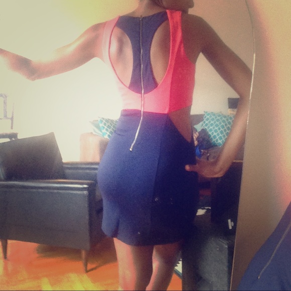 Superfly Geometric Cut Out Dress