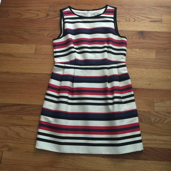 J. Crew Striped Dress