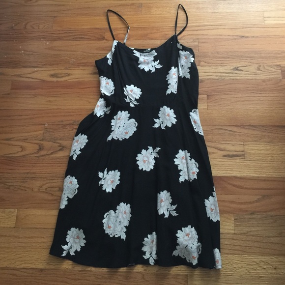 Floral fit-and-flare dress