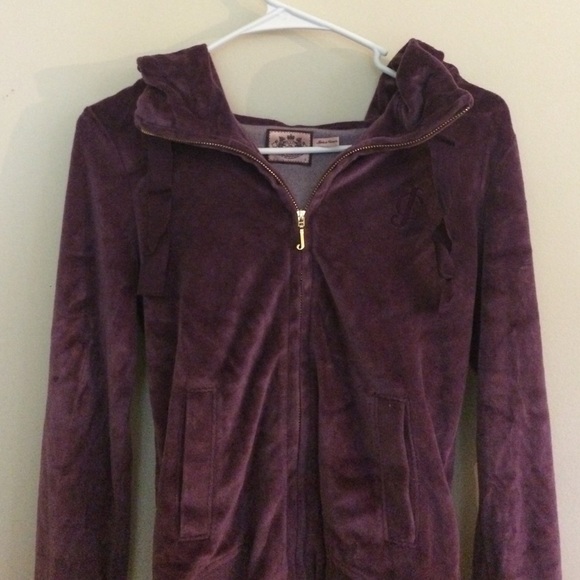 Juicy Couture Zip Up w/ Cinched Hood