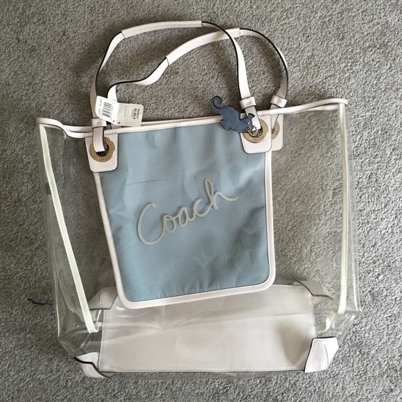 Authentic Coach beach bag