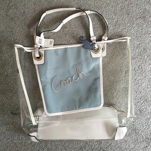 Authentic Coach beach bag