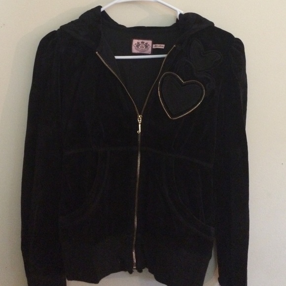 Juicy Couture Zip Up w/ Heart Details