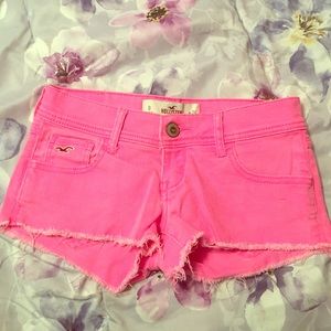 Pink shorts