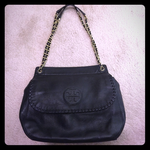 Tory Burch Marion Saddle black