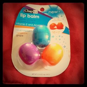3 pack of mini revo lip balm