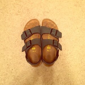 Birkenstock Milano size 39/8-8.5 in Grey