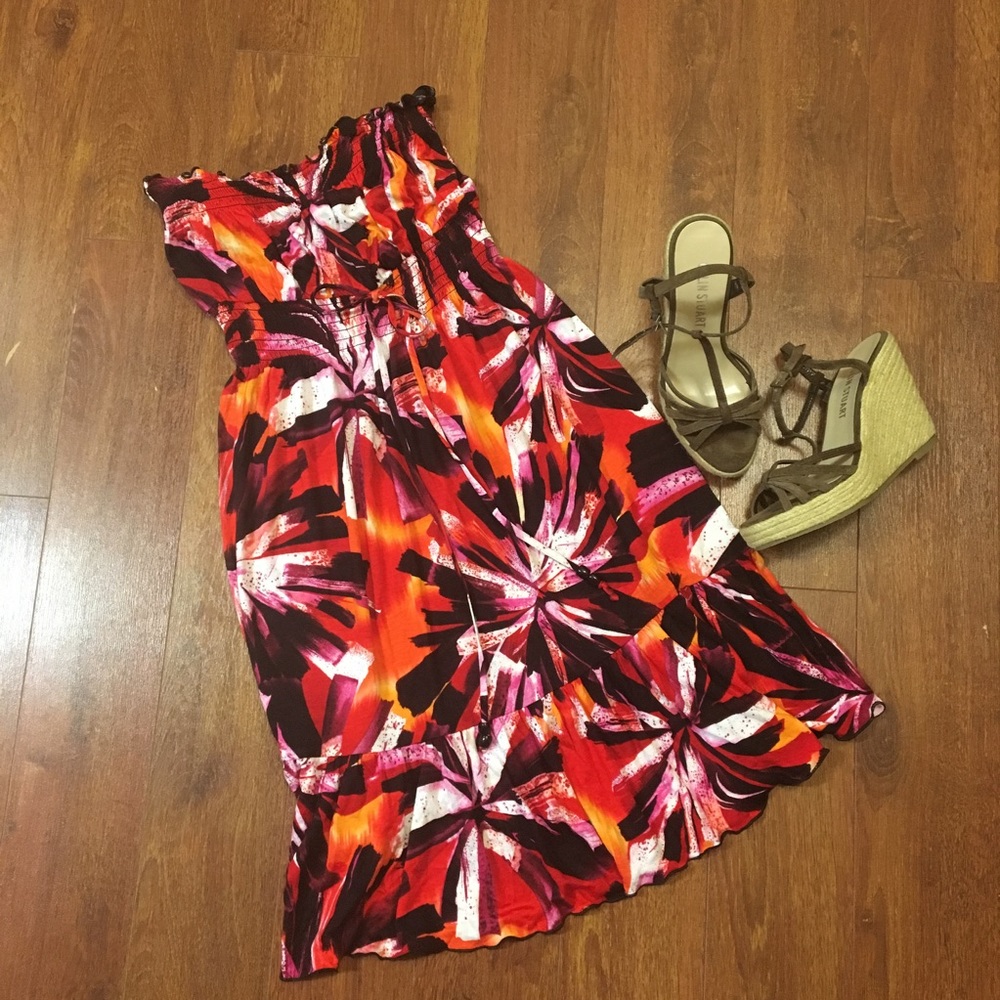 Super soft printed dress by Bisou Bisou