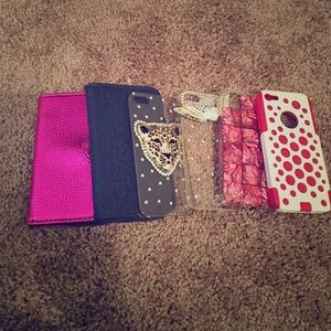 iPhone 5/5s phone case/wallet lot
