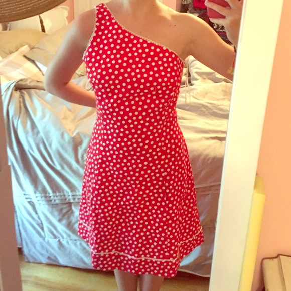 Adorable polka dot Sara Campbell dress