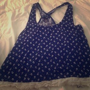 OBOE navy blue top