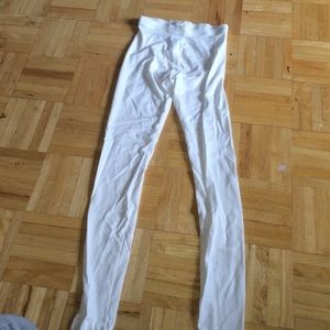 White leggings