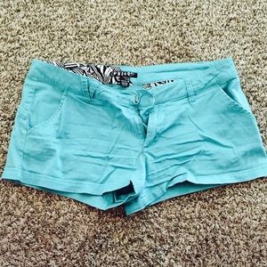 Teal Volcom Shorts