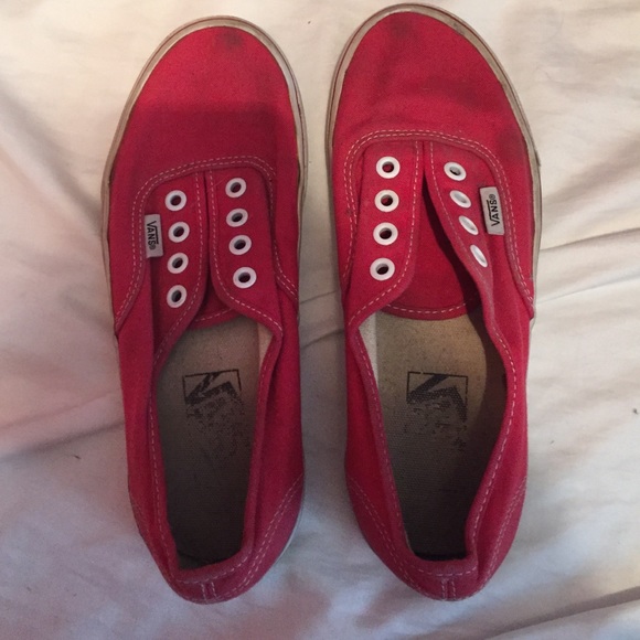 Red vans