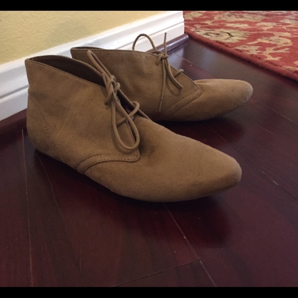 Tan Booties - Picture 2 of 4
