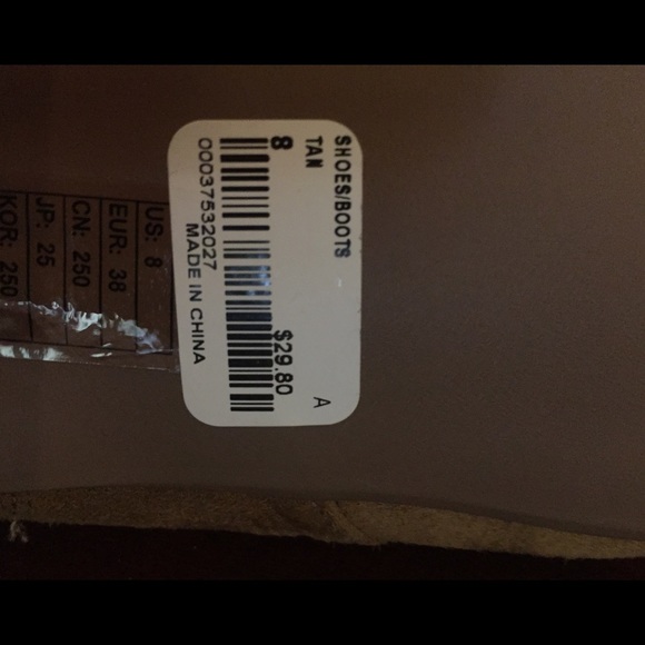 Tan Booties - Picture 4 of 4