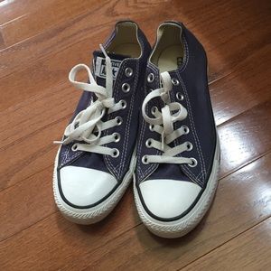 Navy converse sneakers