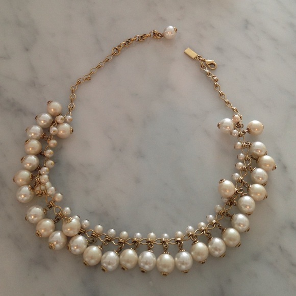 Kate Spade faux pearl necklace