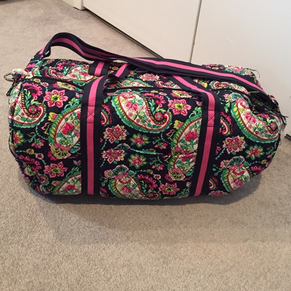 Vera Bradley Handbags - Round duffel overnight tote bag