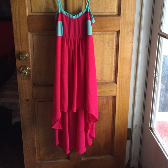 High-low dress!
