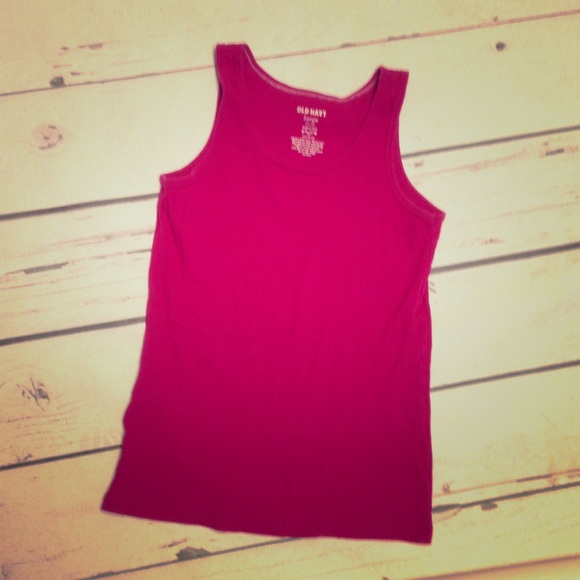 Old navy, pink, YOUTH tank top