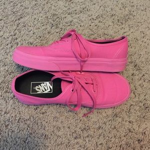 all pink vans