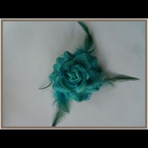 Sea Blue Fascinator