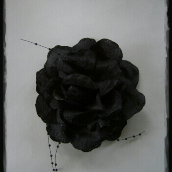 Black Embellished Fascinator