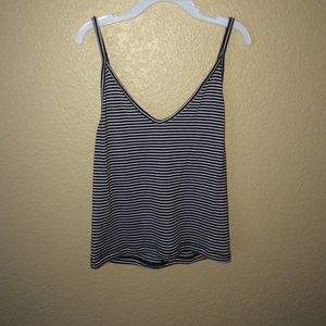 🚫SOLD🚫 Brandy Melville Striped V Neck Tank