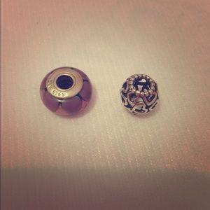 captivating purple Murano $25 Open Your Heart $15