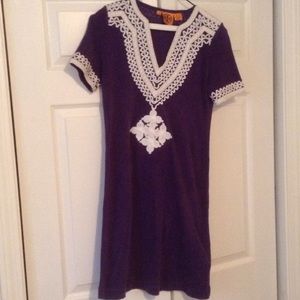 Tory Burch purple dress
