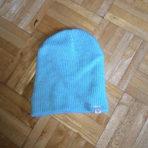 Blue beanie