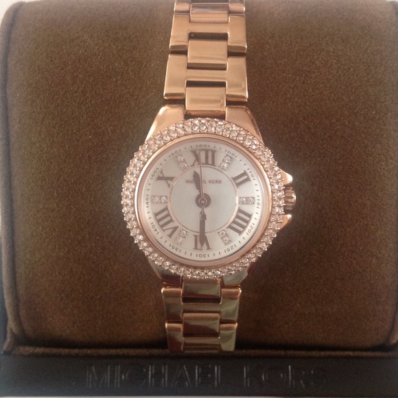Authentic Michael Kors Rose Gold Small Watch