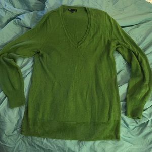 Green angora wool Gap sweater