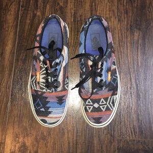 Aztec Print Authentic Vans size 8.5
