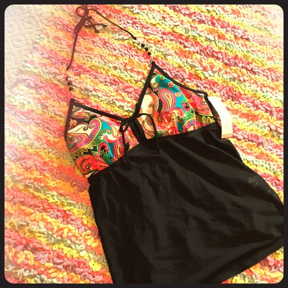 Maternity bathing suit top!