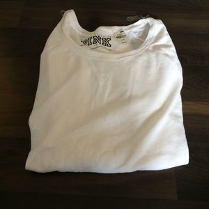 Victoria's Secret pink white thermal NWT