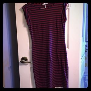 Beautiful Navy and maroon dress