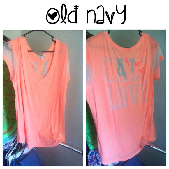 Neon Orange Shirt