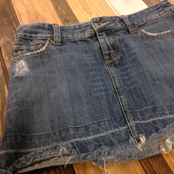 Denim skirt
