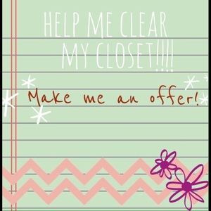 Make me an offer! 💎👜👡👙👖👚