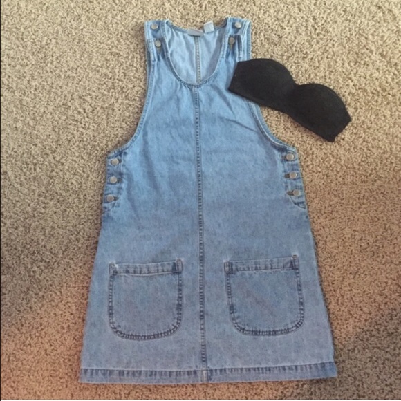 LAST PRICE! Denim overalls style dress