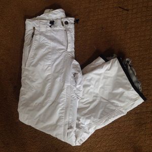 White Snow Pants